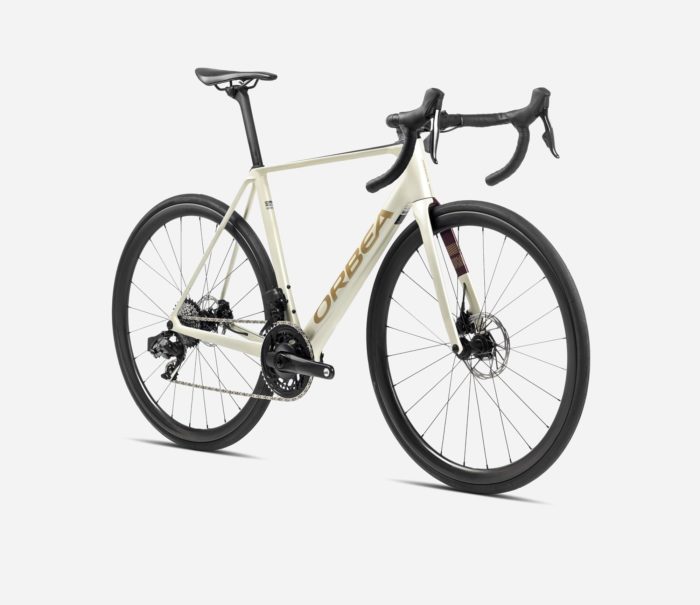 bicicleta orbea orca m30i 2024 ivory white burgundy (gloss) vulcano (matt)